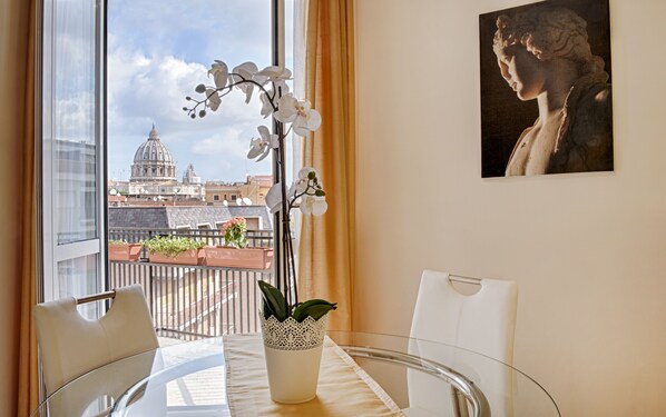 The Vatican Dome from our windows