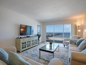 Family Room with Flat Screen TV