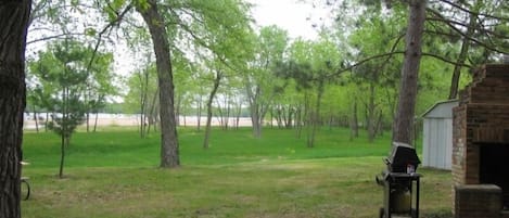 Downriver through the trees