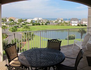 Oceanview from the 470 Sq. Ft. wrap around deck.