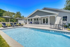 Exterior | Large Yard | Private Pool (Open Seasonally)