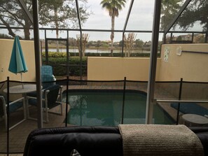 Private Pool with Lake View!