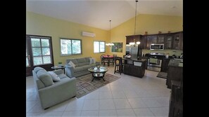 Large open concept living room / kitchen