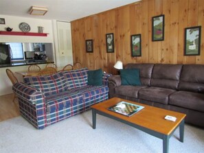 Living Room and Family area in Windsor Hill Condo