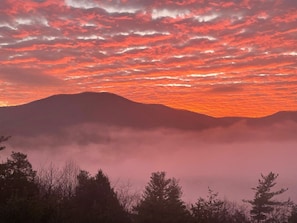 Crack of Dawn as Seen from a Bedroom Balcony
