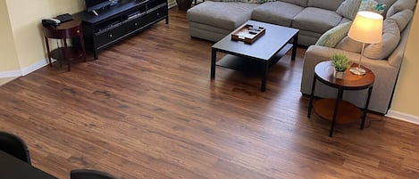 Living room and Dining area