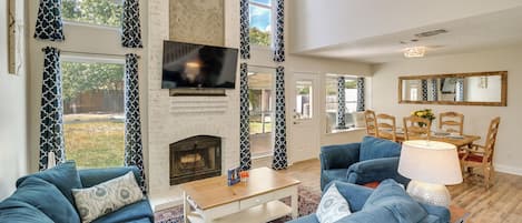 Live Oak Vacation Rental | 4BR | 2.5BA | 1,780 Sq Ft | Stairs Required