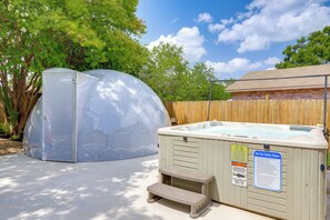 Patio | Hypedome | Private Hot Tub