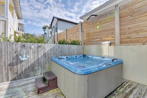 Bain à remous extérieur