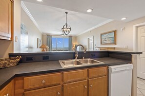 kitchen sink & countertop