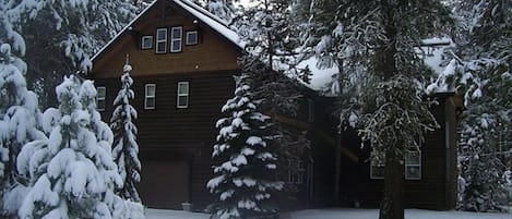 Back of House in winter
