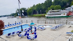 5/20-9/15 enjoy included access the Ship n Shore Hotel waterfront pool & hot tub