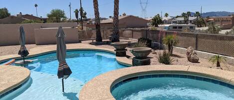 Pool and Hot Tub