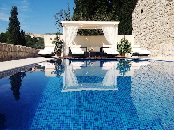Villa Gorica pool area