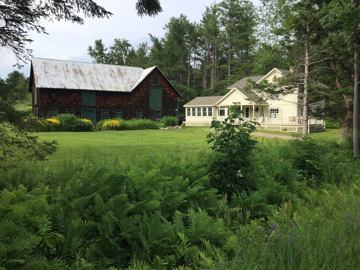 Beautiful farmhouse minutes to Okemo. Spacious, pool, hot tub.