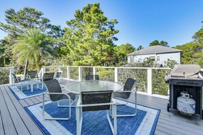 Furnished Deck | Gas Grill | Outdoor Dining