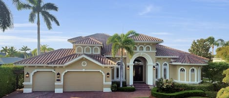 Street view of this gorgeous 2 story home on Winterberry Drive.