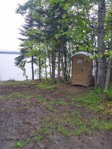 Brassua Lake Camps Tent/Small Camper site on the water 
