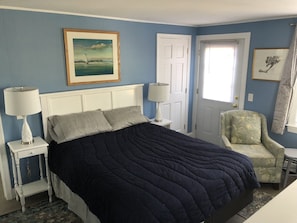 Master bedroom with new mattresses and 600 thread cotton sheets 