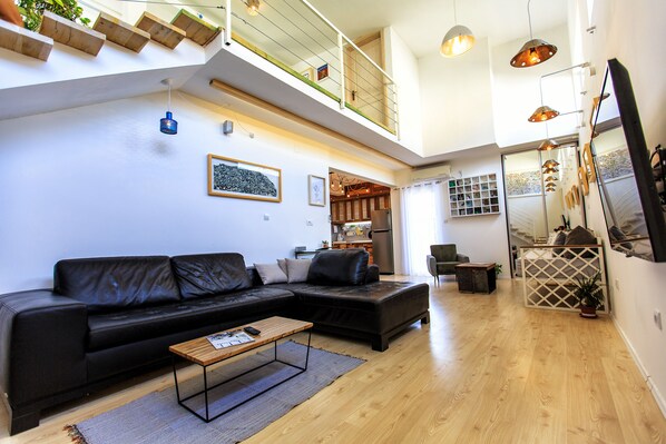The living room