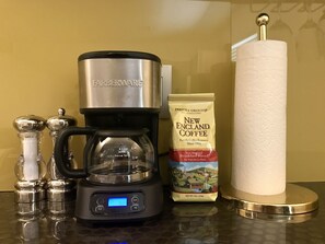 Kaffe och/eller kaffebryggare