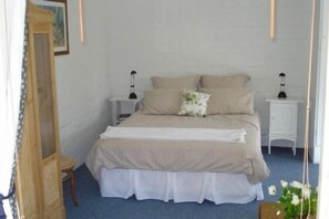 The bed is a treat with the best of linen