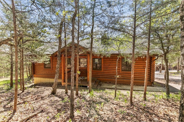 Welcome home! You'll love what this authentic log cabin has to offer.