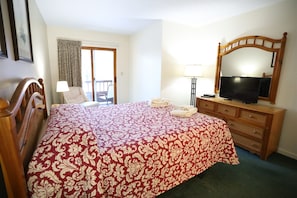 View of Brook From Master Bedroom in Vacation Condo