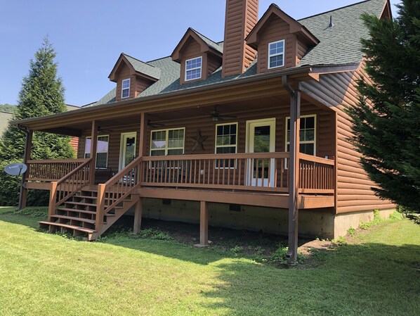 Rear Covered porch