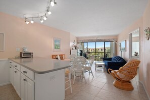 Open living room from entry