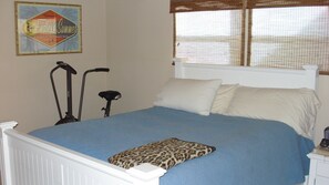 1 of 2 Bed Rooms queen size beds, 26' flat screens, Direct TV all channels