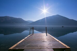 Private boat mooring place