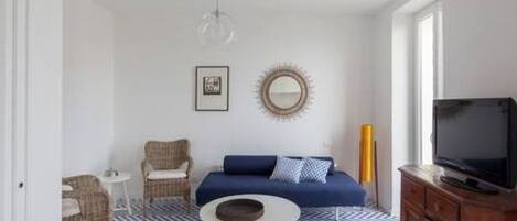 Sitting room with balcon and sea view 