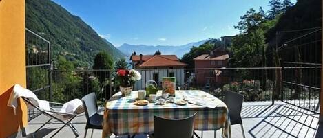 Vista desde la terraza privada