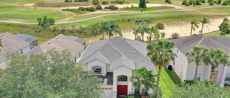 Front villa view