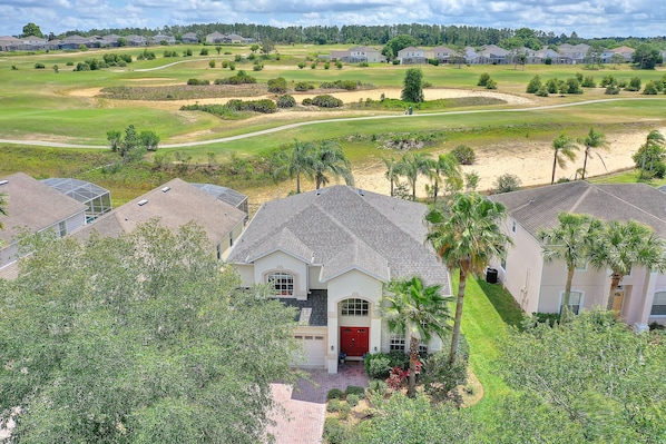 Front villa view