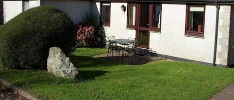 Outside seating at Cottage.