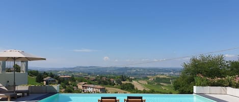 Infinity pool with a view.