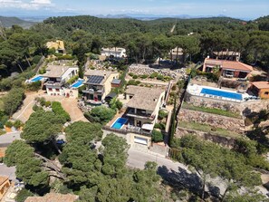 Villa Hermosa from above