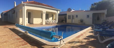 BBQ area by the pool