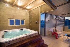 Bubbelpool inomhus