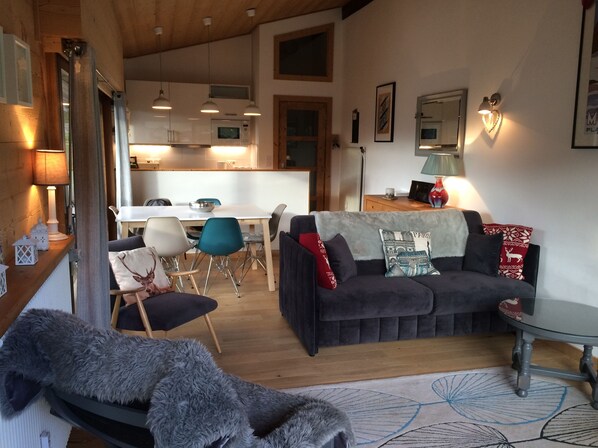 Living Room of the Apartment