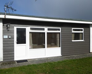 Our Chalet, hardi plank thermal cladding 