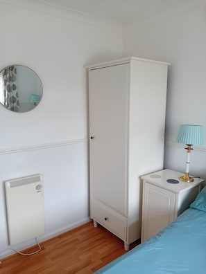 Bedroom 1, wardrobe,  mirror, heater