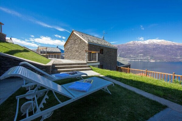 Garden with Lake View