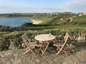 The view from the terrace