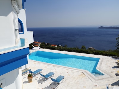 Anemolia Luxury Villa with private pool and amazing sea view