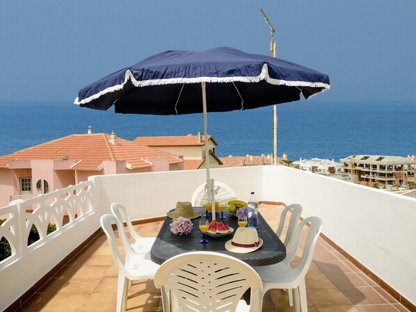 Propriété, Parapluie, Vacances, Meubles, Mer, Immobilier, Recours, Océan, Tourisme, Maison