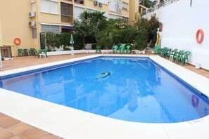 Good Size Pool with Sun most of day.