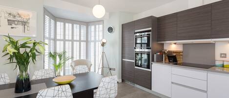 Beautifully designed contemporary open plan kitchen/diner